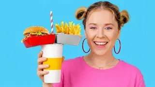 HACKS FOR REAL FAST FOOD LOVERS | Smart Fast Food Hacks And Hilarious Foodie Situations