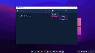 Modern Multi-level MenuBar For WinForms - Kimtoo MenuBar - C# VB.NET