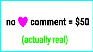 If I don't heart your comment you win $50..