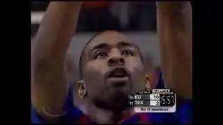 2004 Big 12 Tourn Semi: Kansas vs Texas