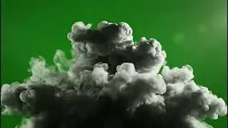 Cinematic Dust Cloud Green Screen Effect: No Copyright VFX Overlay