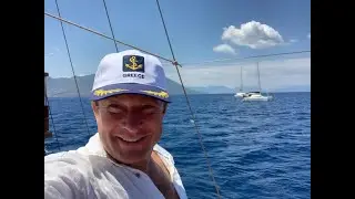Vlog de călătorie cu Pavel Bartoș. Călător cu barca în Grecia