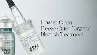 How to Use: Freeze-Dried Targeted Blemish Treatment