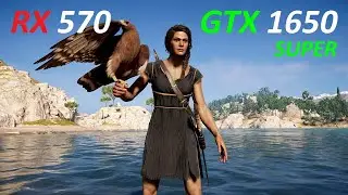 RX 570 vs GTX 1650 SUPER