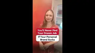 You'll never find your dream job 𝗶𝗳 𝘆𝗼𝘂𝗿 𝗽𝗲𝗿𝘀𝗼𝗻𝗮𝗹 𝗯𝗿𝗮𝗻𝗱 𝘀𝘂𝗰𝗸𝘀. 👎

But here's the good news. 𝘌𝘷𝘦𝘳𝘺𝘰𝘯𝘦