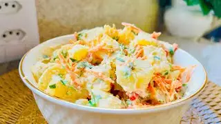 A MAIONESE mais SAUDÁVEL que existe! SEM ÓLEO e SEM LACTOSE |salada de batata | #maionese #salada