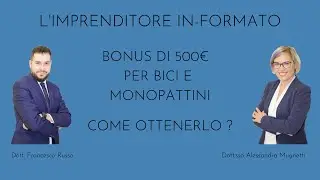 BONUS di 500€ per BICI e MONOPATTINI: ti spieghiamo la procedura per OTTENERLO !