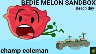 BFDIE in melon sandbox: Beach day (I will post more with Bfdi ragdolls)