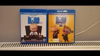 The Boss Baby 2-Movie Collection Blu-ray 3D Unboxing
