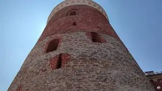 Lublin - stare miasto - zamek - widok z baszty zamkowej - Donżonu -  lipiec 2023r
