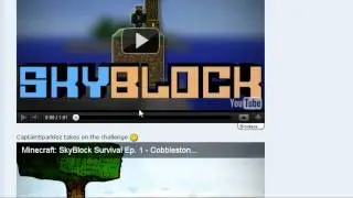 Minecraft - Skyblock Challenge // New Intro!!!!!