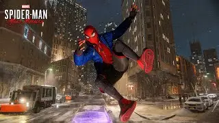 Marvel's Spider-Man Miles Morales (PS5) Open World Web Swinging Gameplay (4K 60FPS + Ray Tracing)