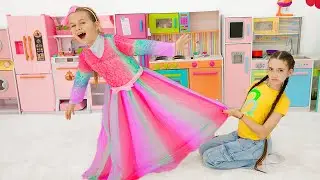 Nicole và Milana học cách thỏa hiệp và chia sẻ khi muốn có cùng một chiếc váy
