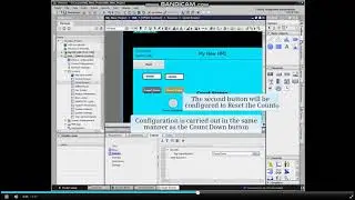 How To Insert & Configure IO Fields & Button In TIA Portal # HMI - 8 Of 10