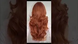 Best Women's 30inch Long Wavy Synthetic Wigs  #copperhair #hairwig #longwavywig