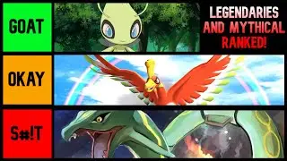 Ranking All Legendary and Mythical Pokemon - Tier List