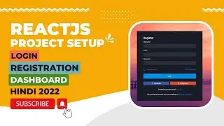 How to Setup React Project and Convert HTML Template To React in Hindi in 2022