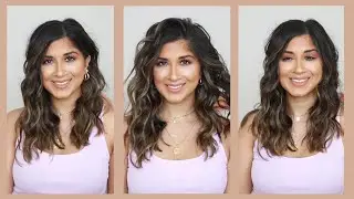DAYTIME GLAM: PEACHY MAKEUP + BEACHY WAVES | *HUMIDITY PROOF*| RAKHSTAR BEAUTY