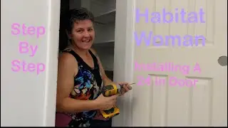 Habitat Woman S.1 Ep: 4  Hanging a Closet Door.    #Closetdoor #EasyDoorHang #LGBTQ #HabitatWoman