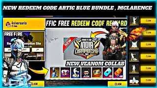 FREE ARTIC BLUE BUNDLE & MCLARENCE REDEEM CODE 2021 NEW WEB EVENT, NOV ELITE PASS FREE FIRE TIPS