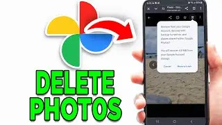 How To Delete Photos From Google Photos Without Deleting From Phone 2025! - Tutorial