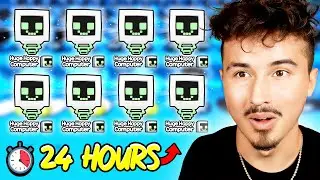 I Hatched HUGE HAPPY COMPUTERS for 24 hours in Pet Simulator 99!