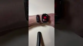 Apple Watch 8 vs Xiaomi mi band 6 тест пульсометра 