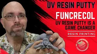 3D resin printing, tips, tricks and more  😊  UV Resin Putty Is it any good