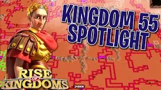 Rise Of Kingdoms: Kingdom 55 Spotlight leading up to The Lost Kingdom