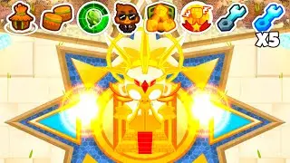 I got a GOD BOOSTED SUN GODDESS ADORA... (Bloons TD Battles 2)