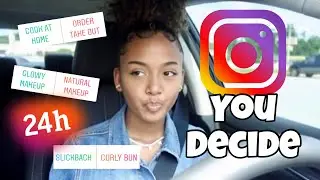 I Let My Instagram Followers Control My Life for 24 Hours Challenge | LexiVee03