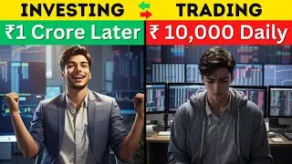 Trading OR Investing | Which is Best for Beginners [ Trading Vs Investing ]