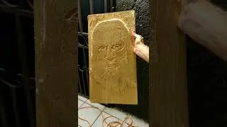 Escultura de Gandalf #lordoftherings #gandalf #señordelosanillos #escultura #madera  #ianmckellen