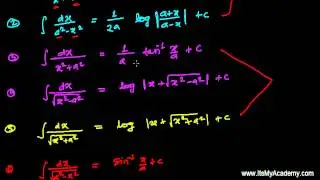 6 Important Integration Formula to Remember for Particular Functions