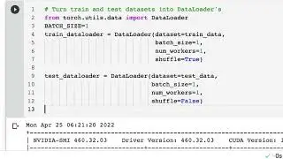 11  Turning Our Image Datasets into PyTorch Dataloaders