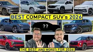 BEST Compact SUVs for 2026 -- Our TOP PICKS After Reviewing ALL of Them! (Top 10)