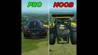Noob vs pro in Forza horizon 5 