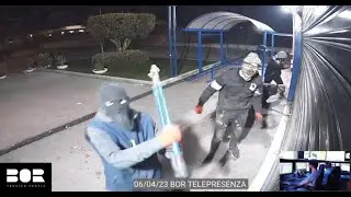 Furto con scasso sventato da BOR presso il punto vendita Mister Risparmio di Pomigliano D'Arco (NA)