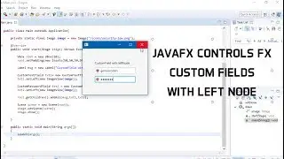 JavaFX ControlsFX tutorial TextFields #4 Custom TextFields (with Left node)