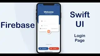 Swift UI Complex Login Page Design | Swift UI Tutorials | Swift UI creating Shapes | Part-2