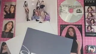 Распаковка альбома itzy - "cheshire"! 🐈‍⬛