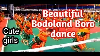Beautiful Bodoland Bagrumba Dance | Young Cute girls | M416 Vlogs