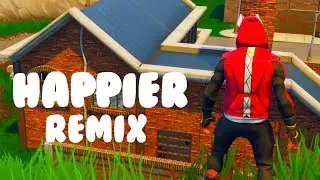 Marshmello- Happier Remix ( Fortnite Cinematic Music Video )