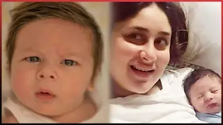 Kareena And Saif Ali Khan's Cute Baby TAIMUR's First Adorable Pictures After Two Month