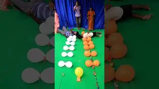 Roll Balloon Popping Challenge #shorts