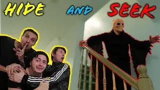 SCARY MONSTER BROKE IN DURING HIDE AND SEEK AT 3 AM!! (WHO IS THIS??)
