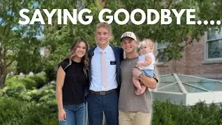 saying goodbye for 2 years...