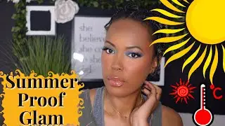 Sweat-Proof Glam Makeup for Oily Skin