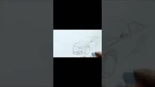 How to draw a car #shorts