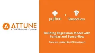 Building Regression Model with Pandas and Tensorflow